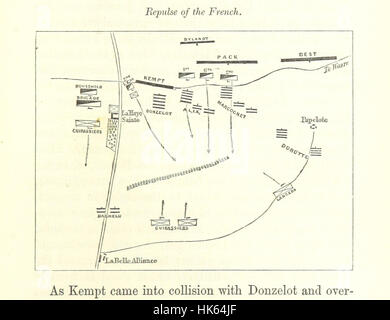 Waterloo: der Sturz des ersten Napoleon: eine Geschichte der Kampagne von 1815 Bild entnommen Seite 217 von "Waterloo der Stockfoto