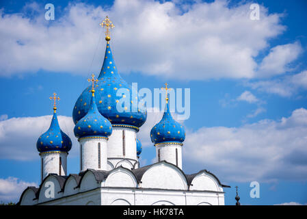 Kathedrale von Nativitys in Susdal, Goldener Ring, Russland Stockfoto