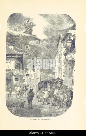 Bild aus einem Tramp im Ausland, einem Reisebericht von Mark Twain. Das Foto zeigt eine Illustration oder Szene aus Twains humorvollem Bericht über seine Reisen durch Europa und hält Momente von Witz und Satire von seiner Reise fest. Stockfoto