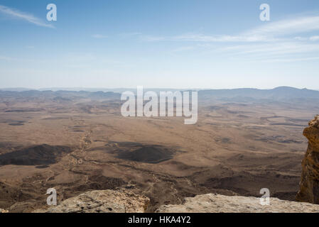 Besuch in Mitzpe Ramon im Süden Israels Stockfoto