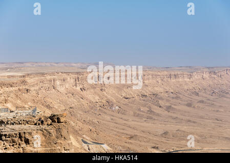 Besuch in Mitzpe Ramon im Süden Israels Stockfoto