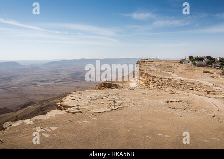 Besuch in Mitzpe Ramon im Süden Israels Stockfoto