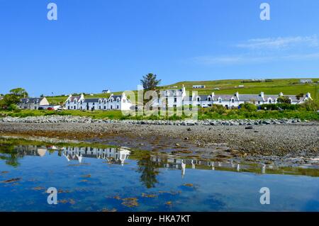 Das Dorf Stein auf der Isle Of Skye Stockfoto