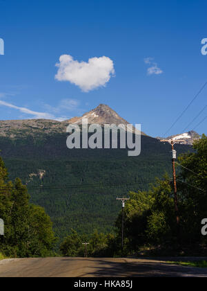 Himmel in Alaska Stockfoto