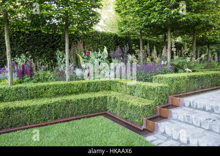 Die Husqvarna Garten, Chelsea Flower Show 2016, London UK Designer: Charlie Albone Stockfoto