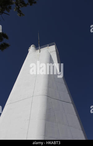 Dunn Sonnenteleskop, auch bekannt als Vakuum Turm, National Solar Observatory in Sacramento Peak in Sunspot New Mexico. Stockfoto