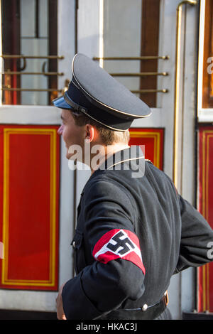 Nazi-deutschland Soldat Stockfoto