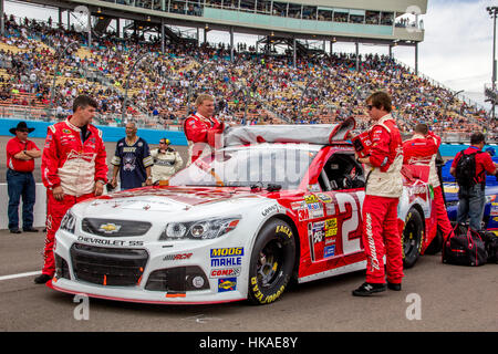 US-amerikanischer NASCAR-Autorennen Stockfoto