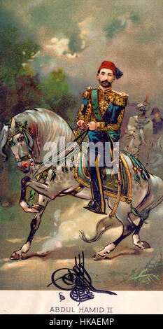 Abdul Hamid II Stockfoto