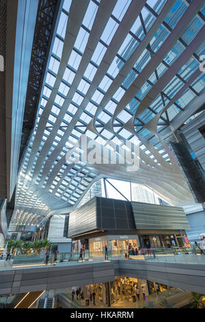 KLIMA RIBBON DACH BRICKELL CITY CENTER SHOPPING MALL (© ARQUITECTONICA / HUGH DUTTON 2016) DOWNTOWN MIAMI FLORIDA USA Stockfoto