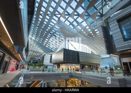 KLIMA RIBBON DACH BRICKELL CITY CENTER SHOPPING MALL (© ARQUITECTONICA / HUGH DUTTON 2016) DOWNTOWN MIAMI FLORIDA USA Stockfoto