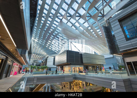 KLIMA RIBBON DACH BRICKELL CITY CENTER SHOPPING MALL (© ARQUITECTONICA / HUGH DUTTON 2016) DOWNTOWN MIAMI FLORIDA USA Stockfoto