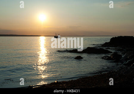 Schöne erlaubst in Skerries, Irland Stockfoto