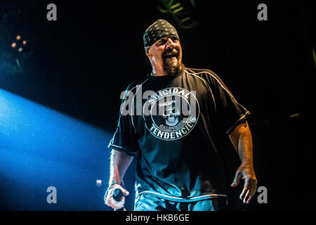 Trezzo sull'adda, Italien. 26. Januar 2017. Crossover-Trash-Band Suicidal Tendencies live im Live Club in Trezzo sull'adda, Italien, für die Persistence Tour 2017 Credit führt: Mairo Cinquetti/Alamy Live News Stockfoto