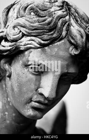 Schutzengel - schwarz / weiß Foto Stockfoto