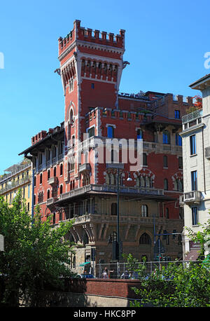 Italien, Mailand, Palazzo in der Nähe der Kirche Basilika Sant Ambrogio Stockfoto