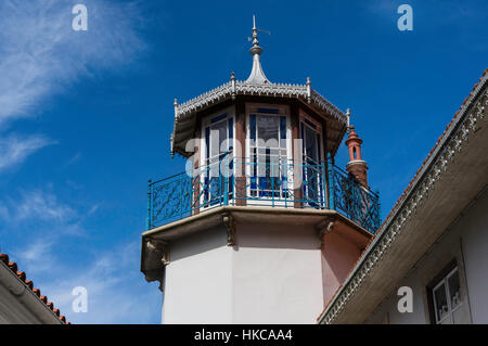 Sintra ist eine Stadt und eine Gemeinde in der Subregion Grande Lisboa Portugal. Stockfoto