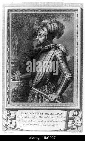 Vasco Nunez de Balboa Stockfoto