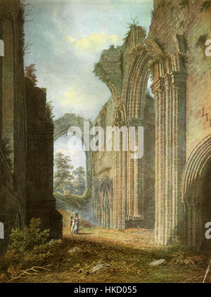 Edward Dayes Furness Abbey, Lancashire Stockfoto