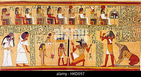 Ägyptischen papyrus Stockfoto