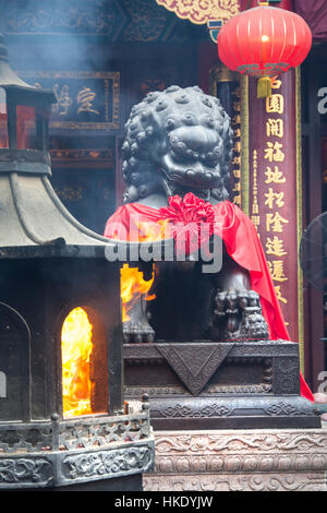 Sik Sik Yuen Wong Tai Sin Tempel in Hong Kong Stockfoto