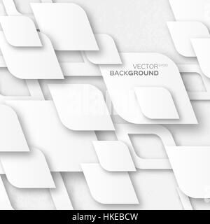 Geometrische Linien abstrakt Hintergrund mit Quadraten Raute Formen. Vektor-Illustration-eps10. Stockfoto