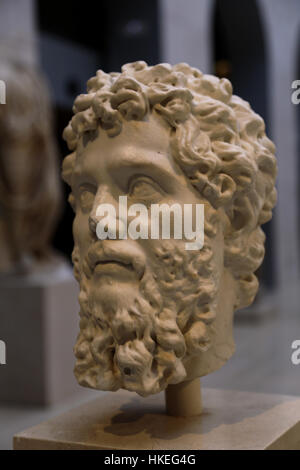 Römischen Kaiser Septimius Severus. Marmor, 200-206. Spanien. Stockfoto
