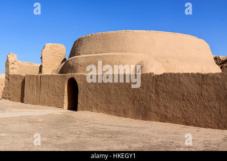 Ruinen von Gaochang eine alte Oase, Xinjiang Autonome Region, China. Stockfoto