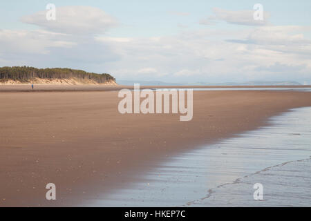 Culbin Sande Findhorn Bay, Moray in der Nähe von Inverness, North East Highlands von Schottland, Großbritannien Stockfoto