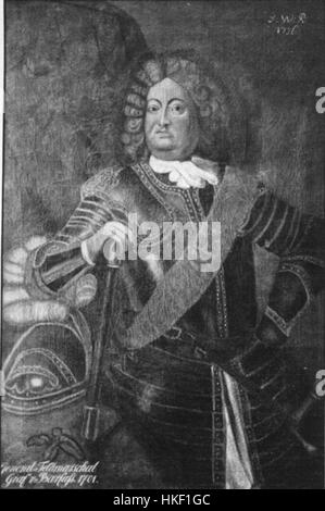 Barfus, Hans Albrecht von (1635 1704) Öl-Malerei Stockfoto