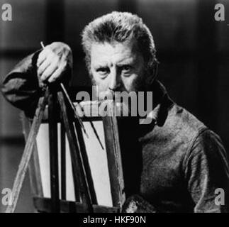 Kirk Douglas Vincent Van Gogh Stockfoto