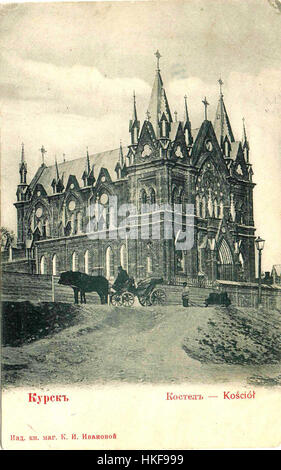 Kursk katholische Kirche am Anfang des XX. Jahrhunderts Stockfoto