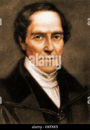 Gideon Algernon Mantell Malerei Stockfoto