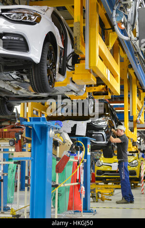 Renault Alpine-Fabrik in Dieppe (Nordfrankreich), 2015/09/10 Stockfoto