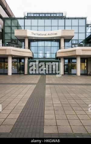 Von außen die den National Archives in Kew, SW-London, UK Stockfoto