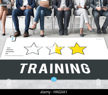Leistungsfaehigen Lernkonzept Erfolg Training Stockfoto