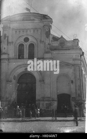 Berdytschiw, Choral-Synagoge Archivfoto Stockfoto