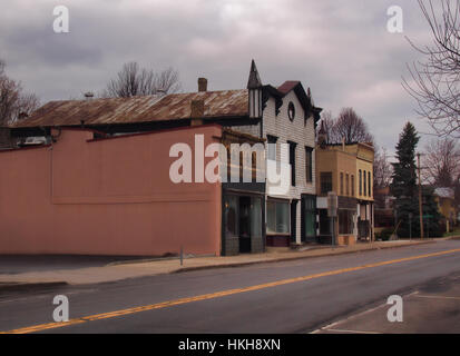 Waterloo, New York, USA. 11. Januar 2017. Stockfoto