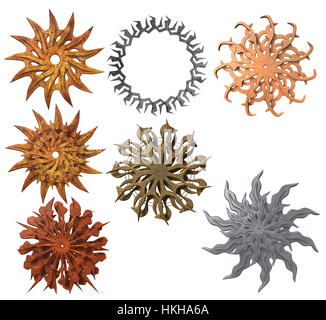 abstrakte Objekte Stockfoto