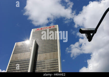 Frankfurt Am Main: Plaza Büro Center (Marriott Hotel), Messe, Hessen, Hessen, Deutschland Stockfoto