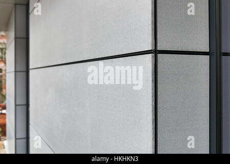 Außenverkleidung des Wohn-Aufbau - schließen Stockfoto