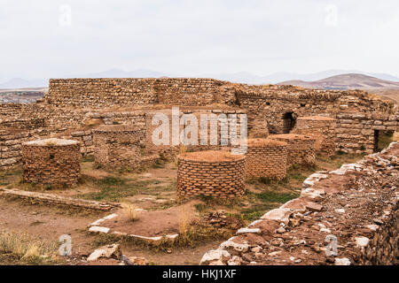 Archäologische Ausgrabungen, Takht-e Soleyman; Westen Azarbaijan, Iran Stockfoto