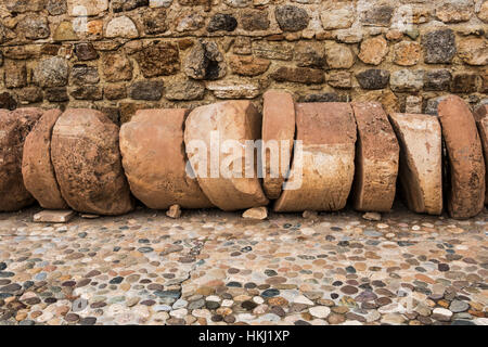 Archäologische Ausgrabungen, Takht-e Soleyman; Westen Azarbaijan, Iran Stockfoto