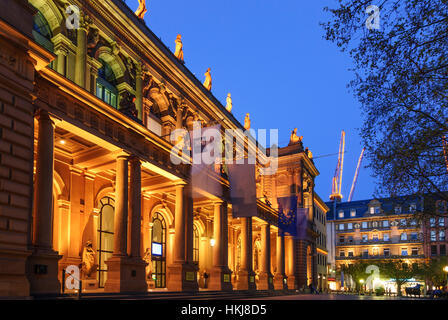 Frankfurt Am Main: alte Oper, Alte Oper, Hessen, Hessen, Deutschland Stockfoto