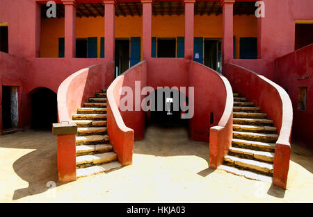 Haus der Sklaven, Maison des Esclaves, Gorée Island, Dakar, Senegal Stockfoto