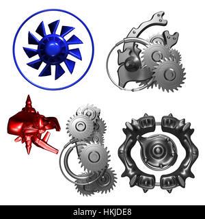 abstrakte Objekte Stockfoto