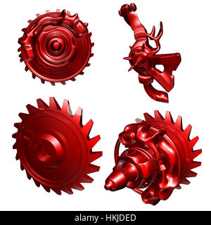 abstrakte Objekte Stockfoto