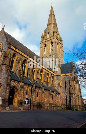 ST. MICHAEL ALLE ENGEL, PFARRKIRCHE ST DAVIDS, EXETER Stockfoto