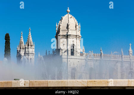 Jerónimos Kloster, Belem, Lissabon, Portugal Stockfoto