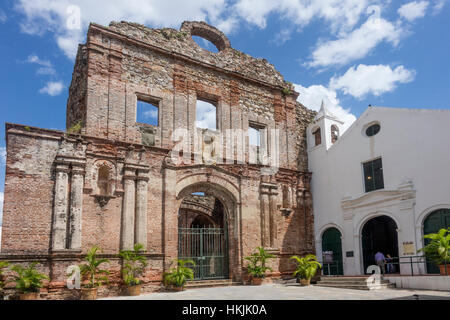 Panama, Panama-Stadt, Casco Viejo, die Kirche Santo Domingo Stockfoto